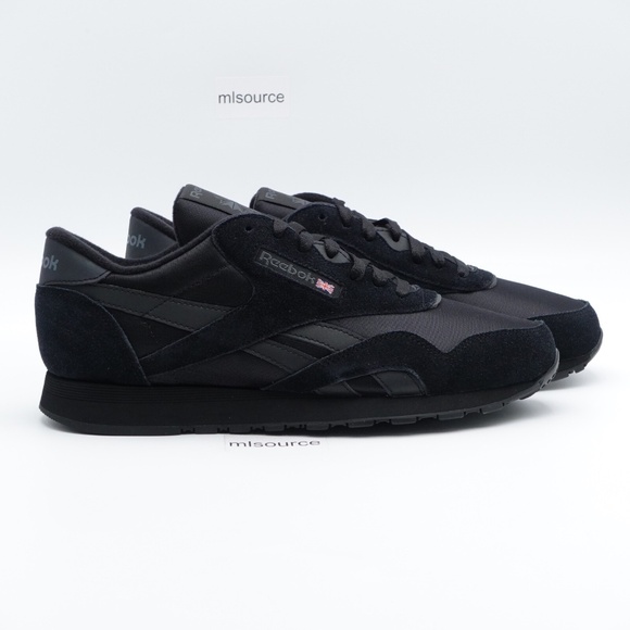 SLD NEW Reebok Classic Nylon Suede Sneakers 100033377/IE4537 - Picture 3 of 7